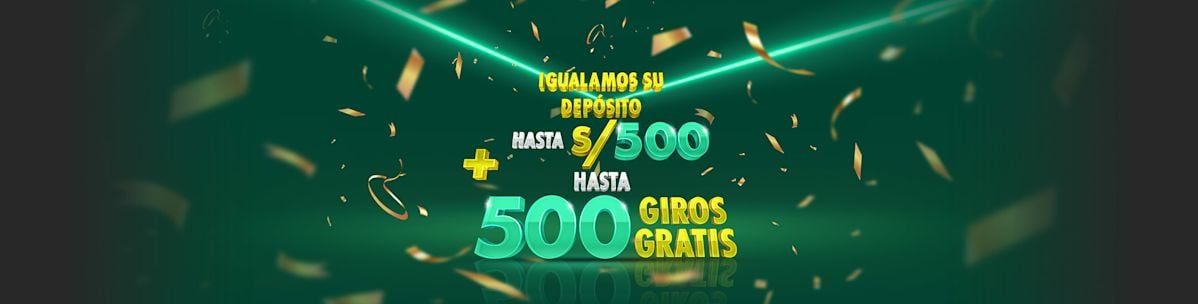 Paquete de bienvenida de Casino